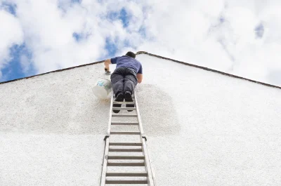 Peinture extérieure à Plieux — façades et ravalement
